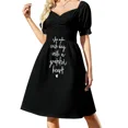 thumbnail image 1 of Commencez Chaque Jour avec une Robe Sans Manches Cœur Reconnaissant Robes pour Femmes Robes pour Femmes 2024, 1 of 5
