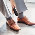 thumbnail image 3 of 14 Uds calzadores perezosos zapato ayudante mango zapato cuerno elevadores cortos calzadores de plástico para ancianos, 3 of 5