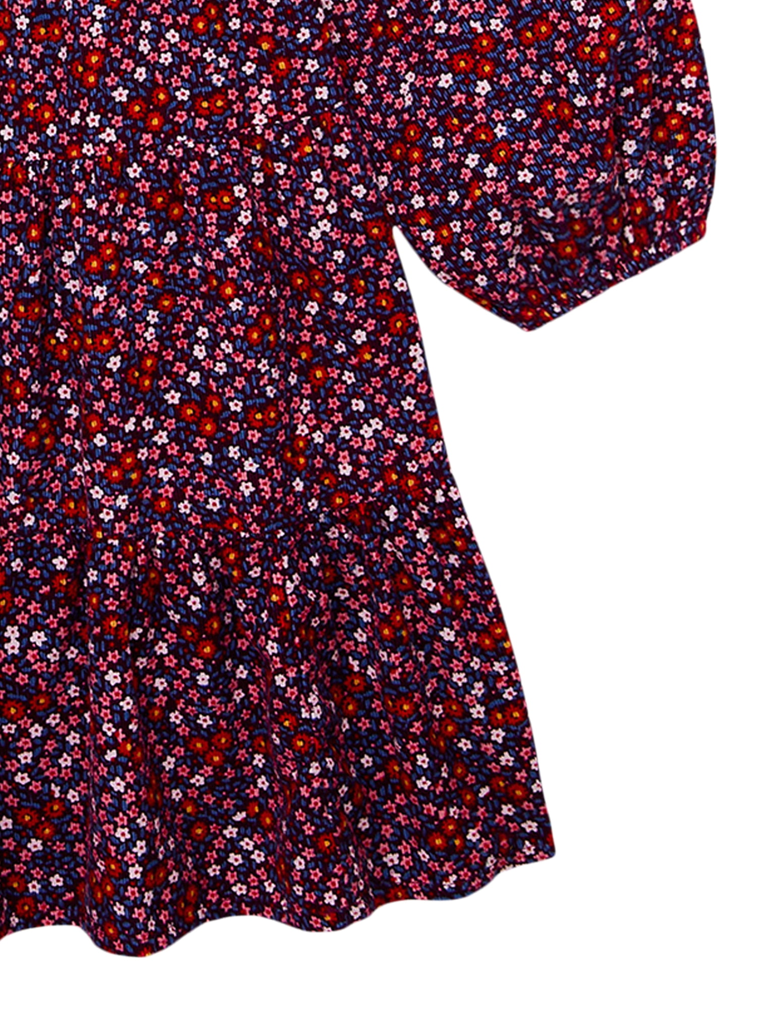 Wonder Nation Girls Cord Ruffle Dress, Sizes 4-18 & Plus
