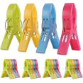 thumbnail image 2 of Color Aleatorio 16 Piezas Clips para Toallas de Playa Clips para Sillas Soporte para Toallas para Sillas de Playa Sillas de Piscina en Crucero, Clips para Toallas para Sillas de pl, 2 of 5
