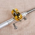 thumbnail image 4 of SPRING PARK Portable Pen Reel Combo, Mini Travel Pocket Rod Set,Telescopic Metal Wear-resistant Fishing Pole, 4 of 7