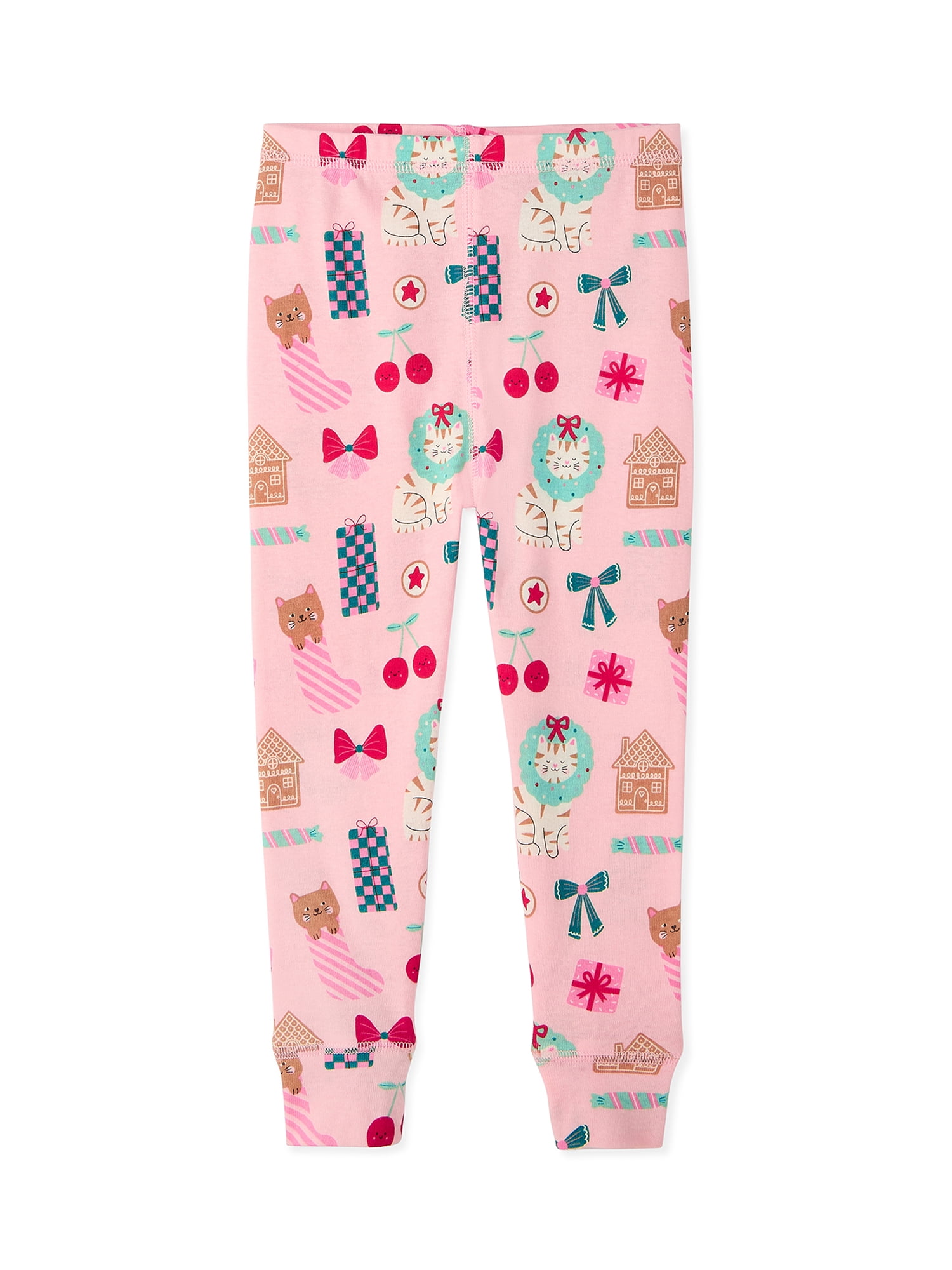 Garanimals Toddler Boy & Girl 2‑Piece Christmas Pajama Set, Sizes 12M–6T