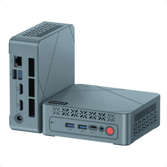 BOSGAME E3 neo Mini PC Intel N95 (up to 3.4GHz) 16GB DDR4 512GB m.2 SSD 2.5G LAN WiFi 5 BT 5.0 4K UHD Desktop