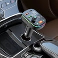 thumbnail image 4 of Receptor de radio para automóvil, transmisor FM para automóvil, compatible con reproductor M para automóvil, reproductor de música para automóvil, rendimiento potente, 4 of 12