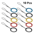thumbnail image 4 of CIMAXIC 10 Pcs Anti-lost Metal Ring Lanyards Detachable Phone Hanging Rope Finger Strap for Mobile Phone Torchlight Camera (Mixed Color),3.94"X1.14"X0.2", 4 of 4