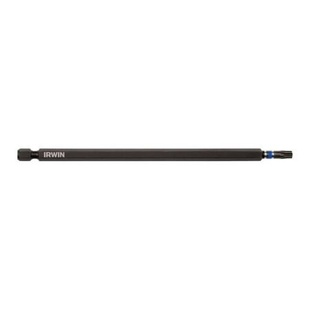

Irwin 2794576 T25 x 6 in. S2 Tool Steel Performance Series Torx Impact Power Bit - Black Oxide