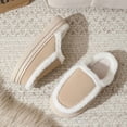thumbnail image 4 of BERANMEY Women's House Slippers with Hard Sole & Memory Foam Unisex Fuzzy Lined Non-Slip Slippers for Womens Mens Indoor Outdoor Comfort Shoes, 4 of 11