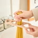 thumbnail image 1 of Medidor de Pasta: Medidor de Espaguetis de Madera con 4 Agujeros para 1-4 Raciones, Regla de Control de Porciones Sin Ensuciar para Obtener Pasta Perfecta En Todo Momento, Utensilio de Cocina para Co, 1 of 7