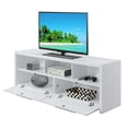 thumbnail image 3 of Pemberly Row 60" Wood TV Stand in White, 3 of 5