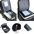 thumbnail image 4 of Xihbxyly Bolso Bandolera Ajustable con Una Sola Correa y Orificio para Auriculares. Bolso Bandolera Multiusos para Viajes, Ideal para Deportes Al Aire Libre, Senderismo, Ciclismo y Caminatas. Colores, 4 of 7