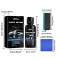 thumbnail image 3 of PFFRIZ 1 PC Plastic Parts Refurbish Agent, Plastic Restorer for Vehicles, Plastic Revitalizing Coating Agent, Car Interior Plastic Scratch Remover Clearance(50ml), 3 of 9