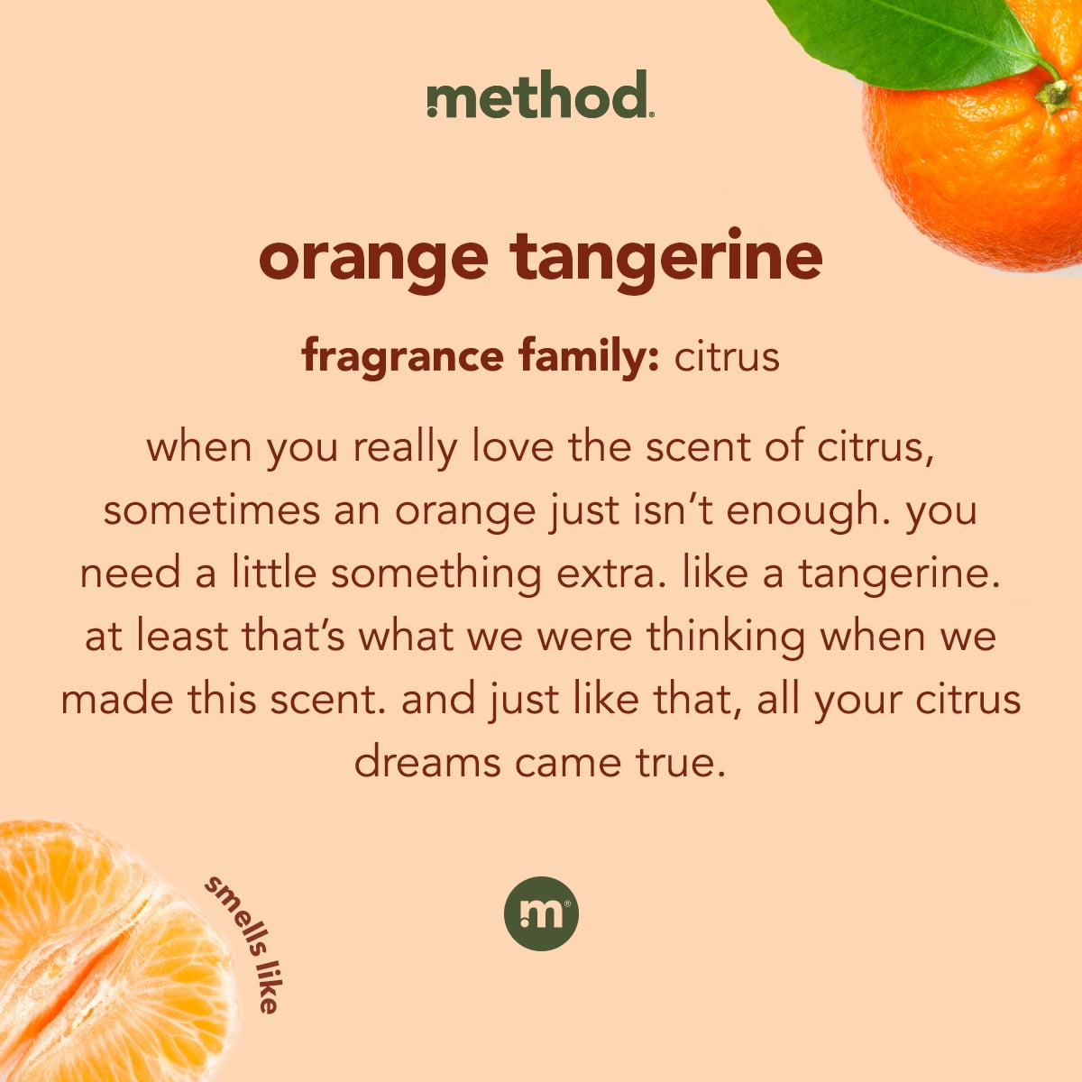 method  Daily Granite Cleaner, Orange Tangerine, 28 fl oz