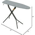 thumbnail image 2 of Bartnelli Pulse Ironing Board with Smart Hanger, 4-Layer Cover, Adjustable Height, 4 Steel Legs, European Iron Table for Dorm or Small Spaces, 2 of 8