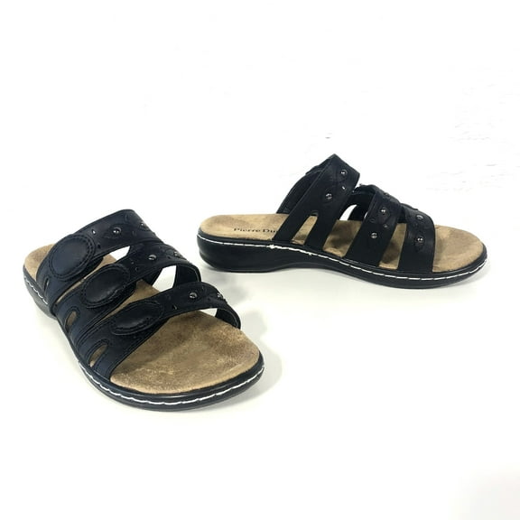Cami Black Strappy Sandals