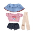 thumbnail image 2 of 4 piezas de ropa para muñecas CUTICAT 38 cm Suave y elegante, 2 of 8