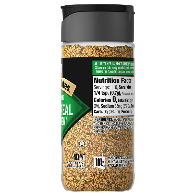 McCormick Grill Mates Montreal Chicken Seasoning - Gluten Free