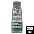 thumbnail image 1 of Dove Men Care Hair Fall Protection 2-in-1 Shampoo and Conditioner, 1 of 8