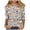 05 Multicolor, variant on bnaln Womens Tops Dressy Casual 3/4 Sleeve Shirts Ladies Blouses Summer Boho Floral Printed Tees Blouse Crewneck Loose Fit T Shirts Elegant Tunic Tops Comfy Pullover Trendy Tshirts