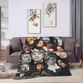 thumbnail image 4 of Blanket Alan Rickman Throw Flannel Blankets Ultra-Soft Micro Fleece Blanket Warm Cozy Plush Gift for Room Decoration Sofa,Office Bed car Camp Couch Beach, 4 of 6