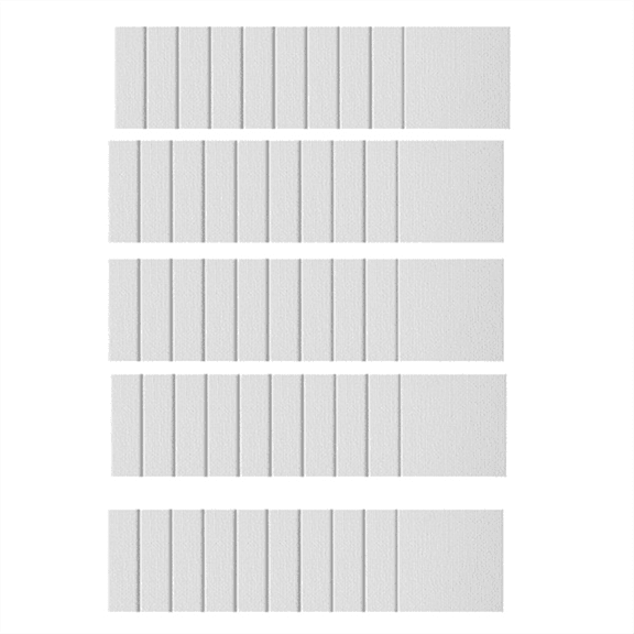 New Arrivals 25 Pcs Magnetic Painting Canvas Panel Mini Boards Blank Canvases for Art Gift DIY Decor