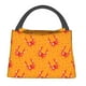 thumbnail image 1 of Fotbe Red Crab Bolsa Térmica Portátil con Estampado, Bolsa de Entrega de Alimentos Aislada, Bolsa Reutilizable de Gran Capacidad para Comidas y Supermercado, 1 of 6
