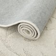 thumbnail image 6 of EastVita Area Rugs Carpets 2'*6' Long Runner Rug Modern Area Rug Kitchen Runner Rug Boho Tribal Area Rug Shag Fluffy Floor Carpet for Laundry Room Bedroom,Beige Beige 2'*6', 6 of 7