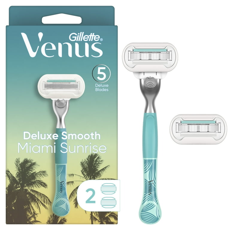 Venus Miami Sunrise Deluxe Smooth Sensitive Razor for Women