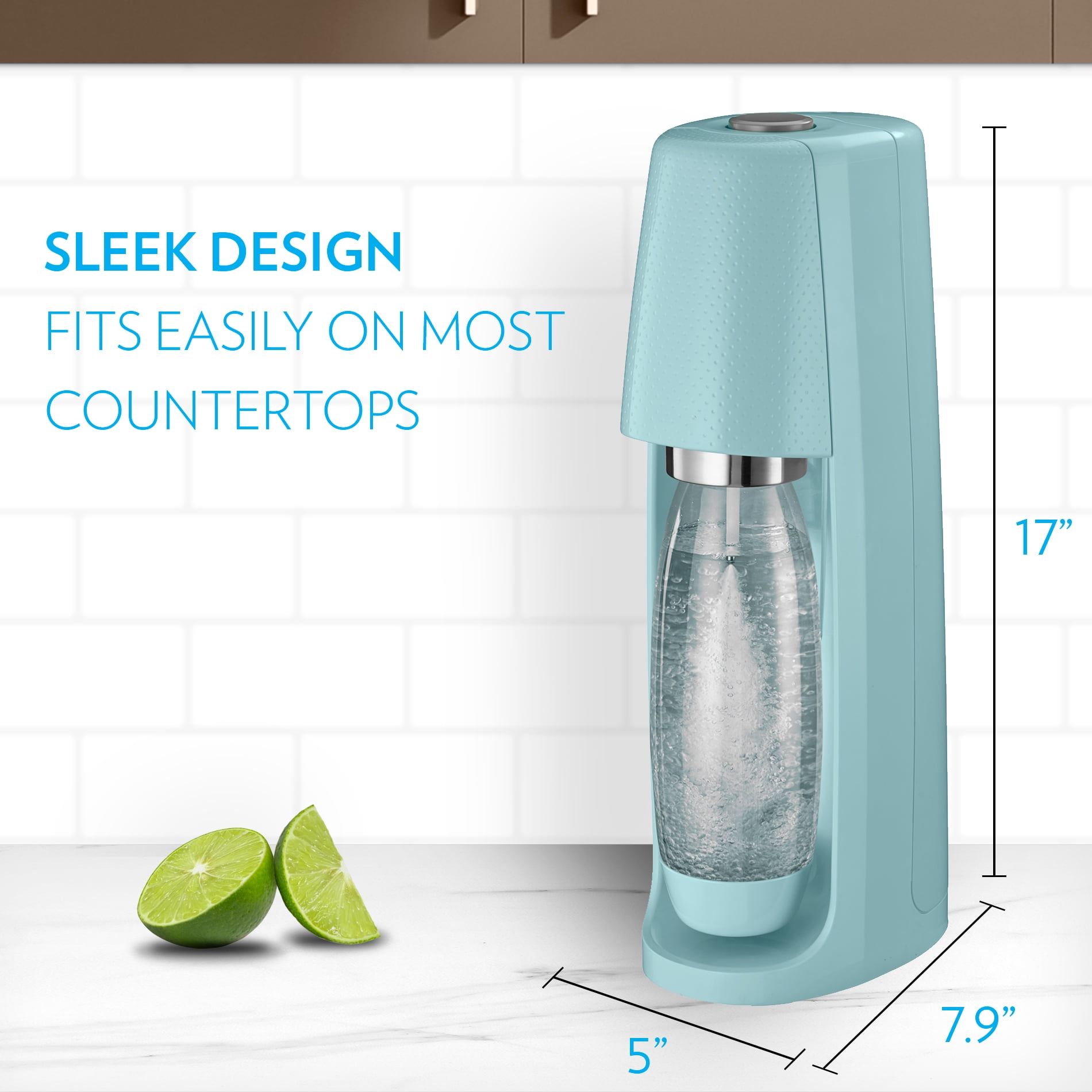 GASIFICADORA DE AGUA SODASTREAM FIZZI cy Blu