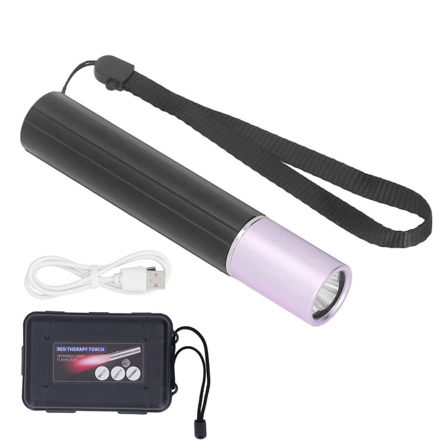 Red Light Therapy Lamp, Handheld Red Light Therapy Flashlight Type C Charging For Whole Body