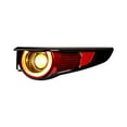 thumbnail image 3 of Right Side MA2805137 DGH951150 Brake Stop Tail Light Compatible for 2020-2023 Mazda CX30 CX-30 Passenger Side Taillamp, Clear Lens + Red Lens, 3 of 7