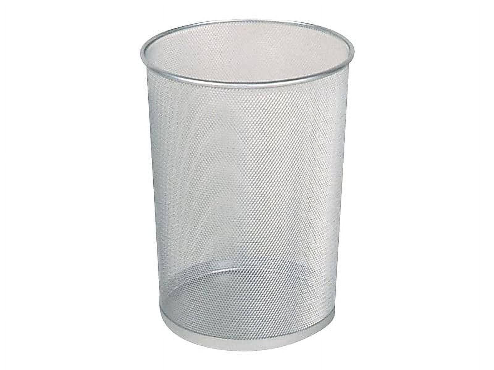 Rubbermaid Steel Mesh Wastebasket, Epoxy Coated, 5 Gallon, 14 Inch