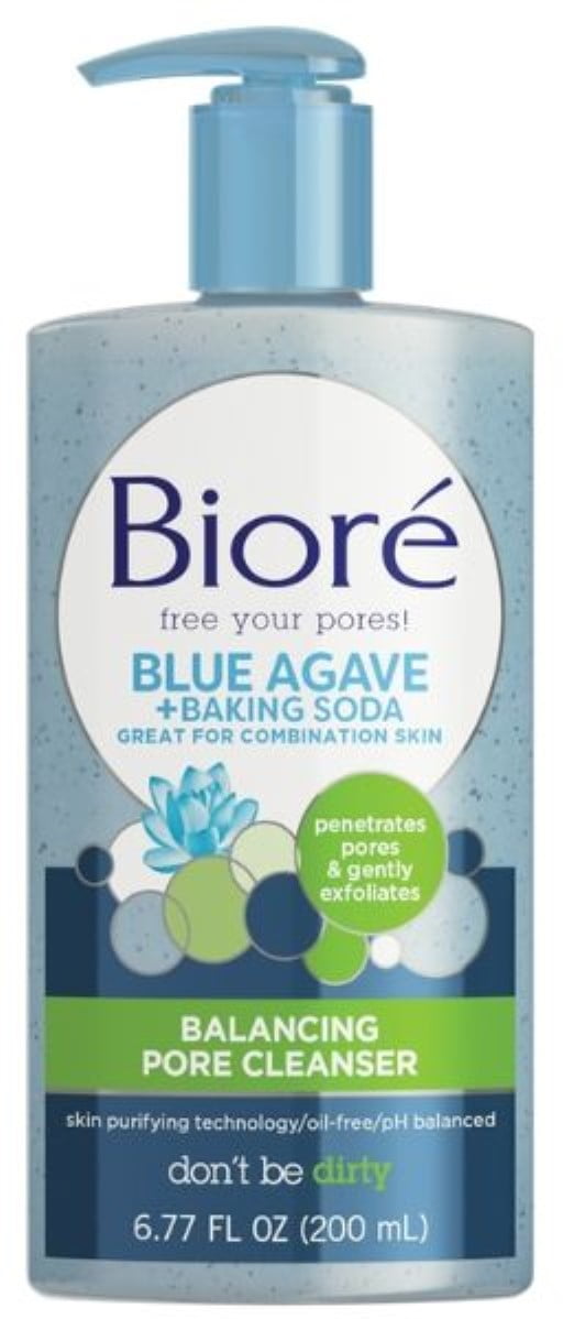 Biore Baking Soda Liquid Pore Cleanser 6.77 oz (Pack of 3)