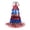 #10, variant on Luoshdecor 4th of July Hat,Glitter Tinsel Star Party Hat for 250th Anniversary Festival Headwear