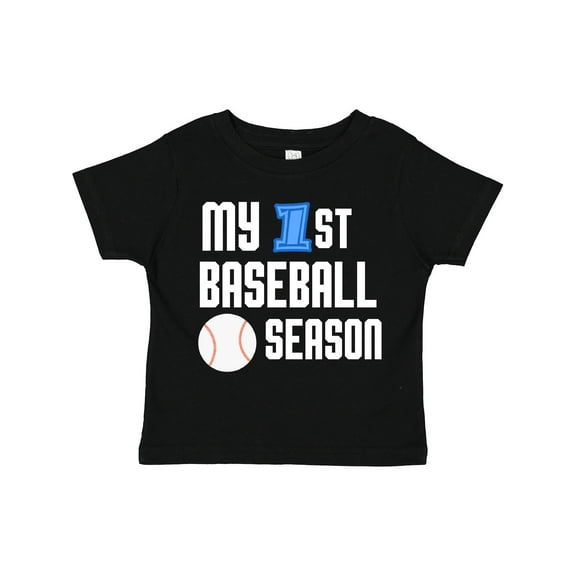 Inktastic My 1st Baseball Season Boys Toddler T-Shirt