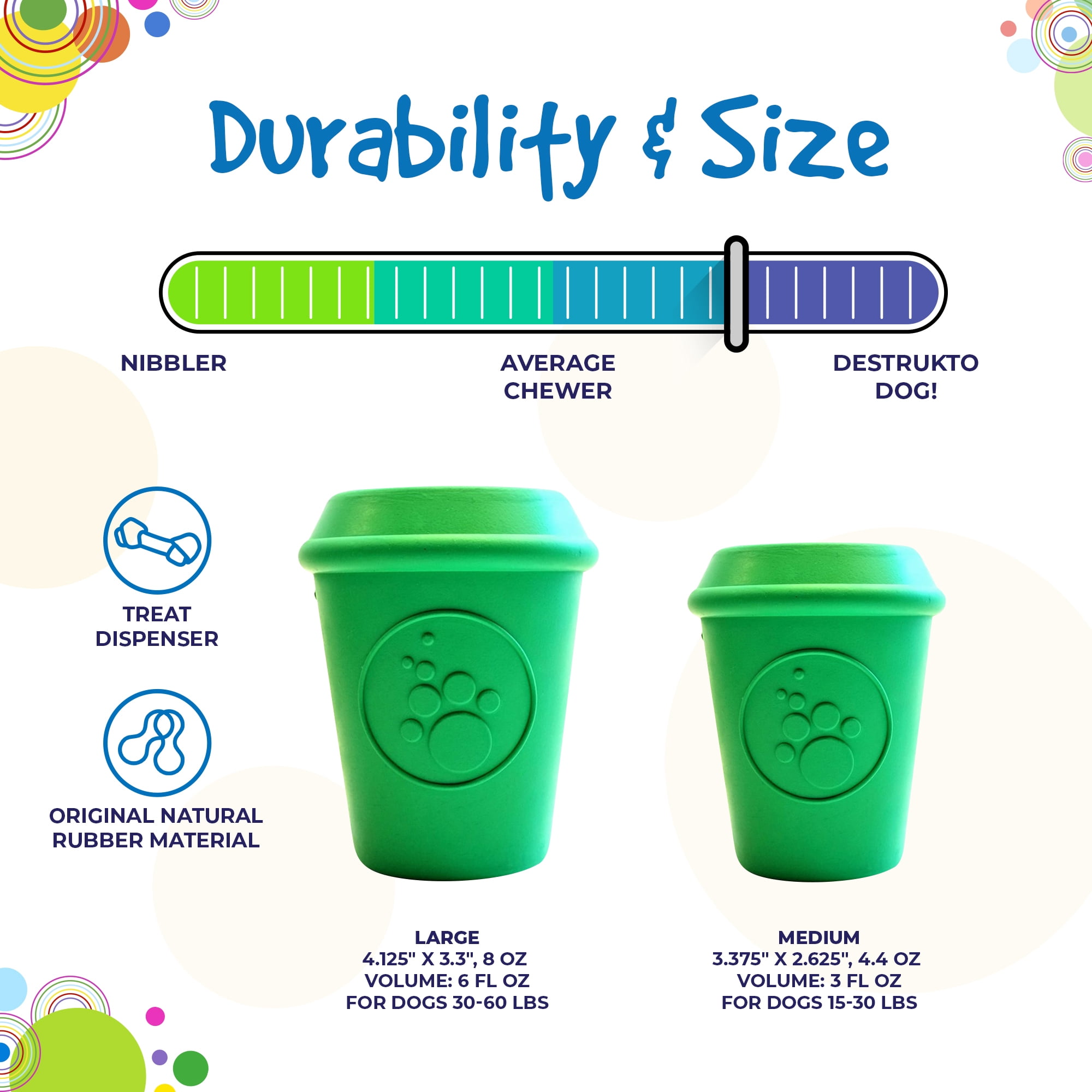 SodaPup Rubber Coffee Cup