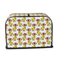 thumbnail image 2 of Sikiie Rubber Duck Chicken Bird Toaster Covers 2 Slice Dustproof Toaster Cover Bread Machine Cover, Dustproof Cover - 11.4" x 7.5" x 7.9", 2 of 7