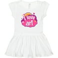 thumbnail image 3 of Inktastic Artist I Love Art Girls Toddler Dress, 3 of 5