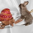 thumbnail image 3 of SKYSONIC Cute Easter Bunny Round Tablecloth 60inch Indoor Wrinkle Free, Rabbit Red Easter Egg Circular Lace Table Cover Washable for Kitchen Party BBQ Dining Decor, 3 of 7