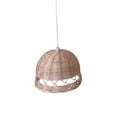 thumbnail image 1 of Rattan Lamp Shade Chandelier Lampshade Round Handmade Mini Boho Ceiling Pendant, 1 of 9