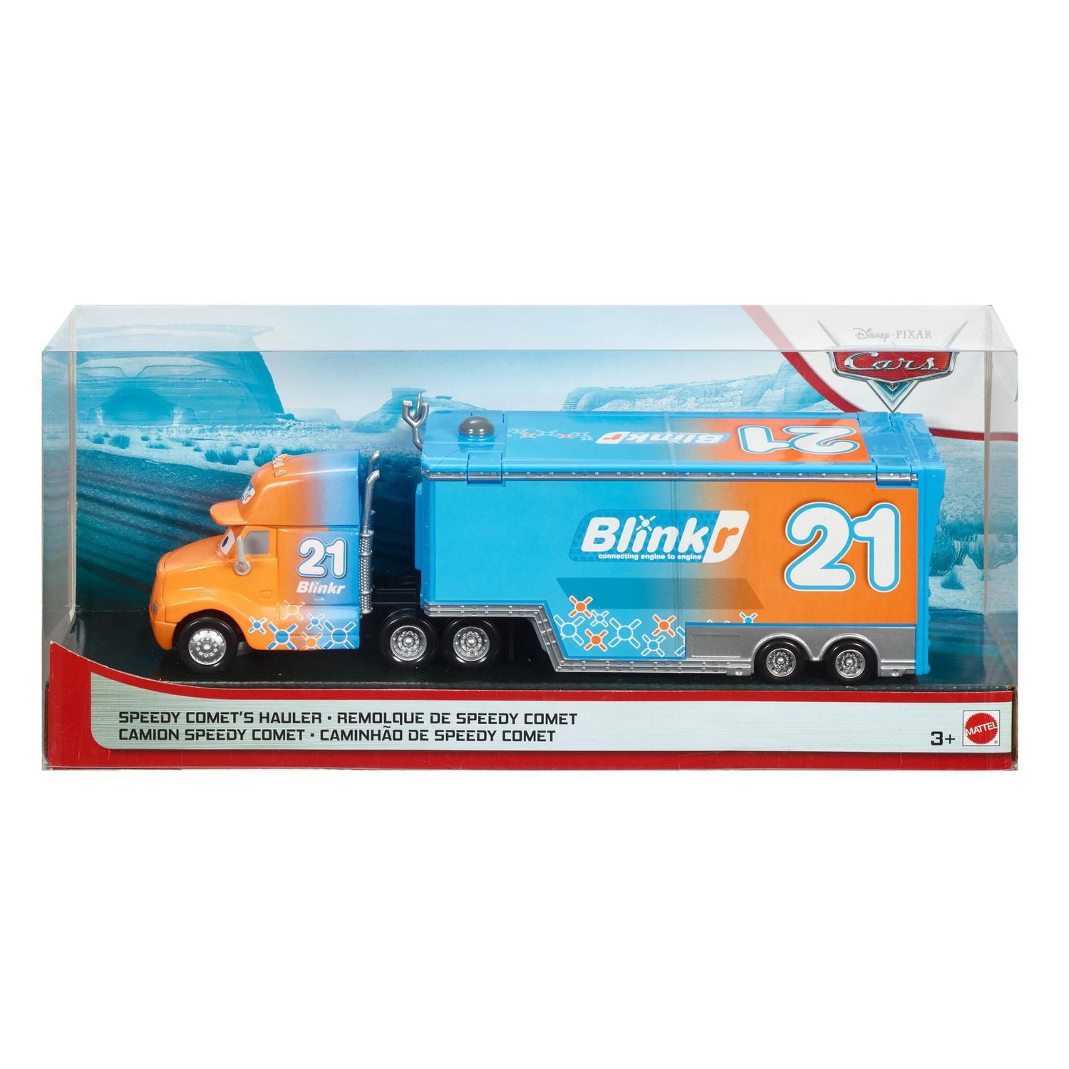 Disney Pixar Cars Speedy Comet's Hauler