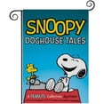thumbnail image 1 of Snoopy -bandera de jardín temática. Regalo perfecto para fans, amigos y familiares, ideal para actividades al aire libre y decoración de fiestas.28CM*45CM, 1 of 5