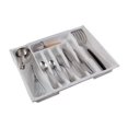 thumbnail image 1 of Rubbermaid Adjustable Cutlery Tray, White, 1 of 3