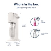 SodaStream Art Sparkling Water Maker- White