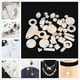 thumbnail image 3 of 24 Piezas de Abalorios de Concha Natural, Accesorios de Joyería, Bricolaje, 3 of 9