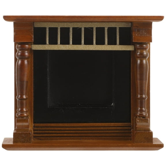 GOOHOCHY miniature brown for interior decor Miniature Model Wood 1Set