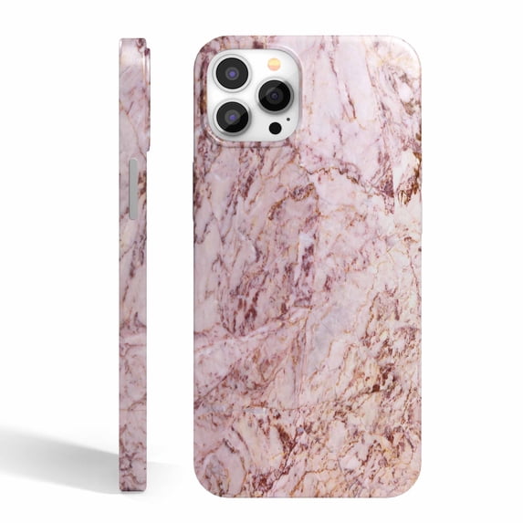 Tobelint Real Marble Texture Case for iPhone 11 Pro, Slim Full Protective Cover with Side Print #16