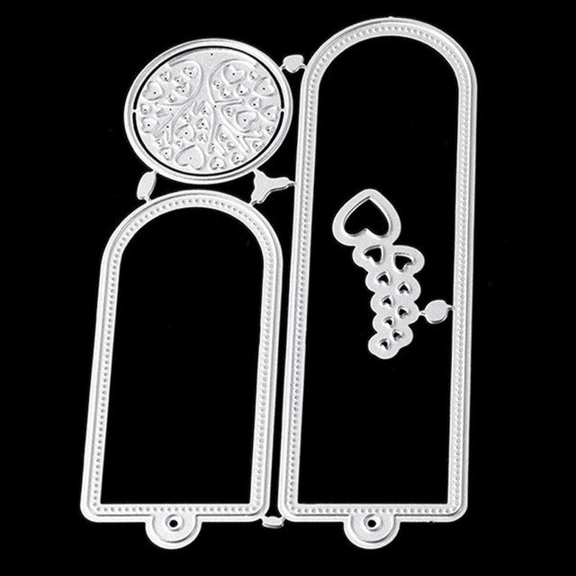 De Corte Muere Pntils Herramienta De DIY Craft Pntil De Relieve de material acero Al Carbono Para Fabricación De Tarje BLESIY Troqueles de corte para hacer tarjetas