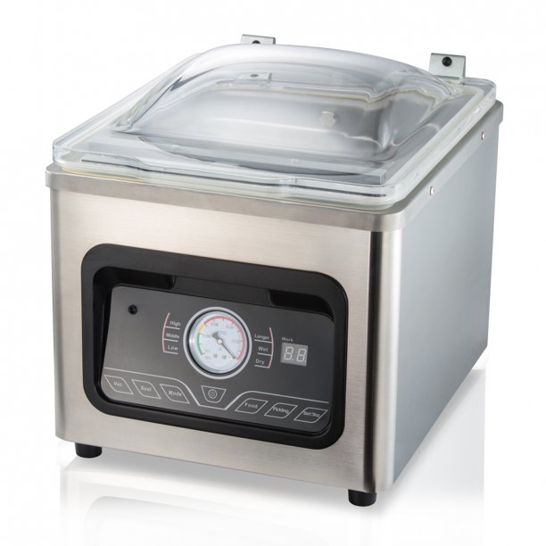 NutriChef PKVS70STS Chamber Food Vacuum Sealer System Commercial