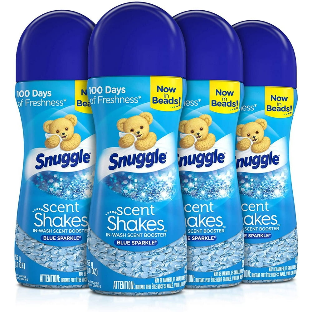 Snuggle Scent Shakes inWash Scent Booster Beads, Blue Sparkle, 9 Ounce