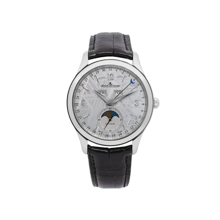 Jaeger Lecoultre Master Calendar Meteorite Steel Automatic Mens